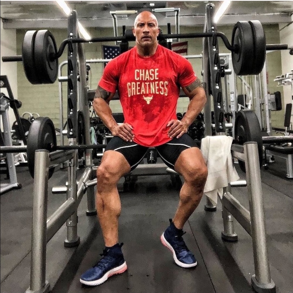 Under Armour X The Rock “Chase Greatness” T-shirt